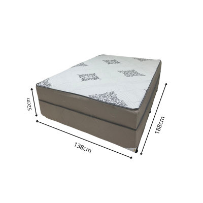 CAMA CASAL UNIBOX MEGA POCKET 138X188X50